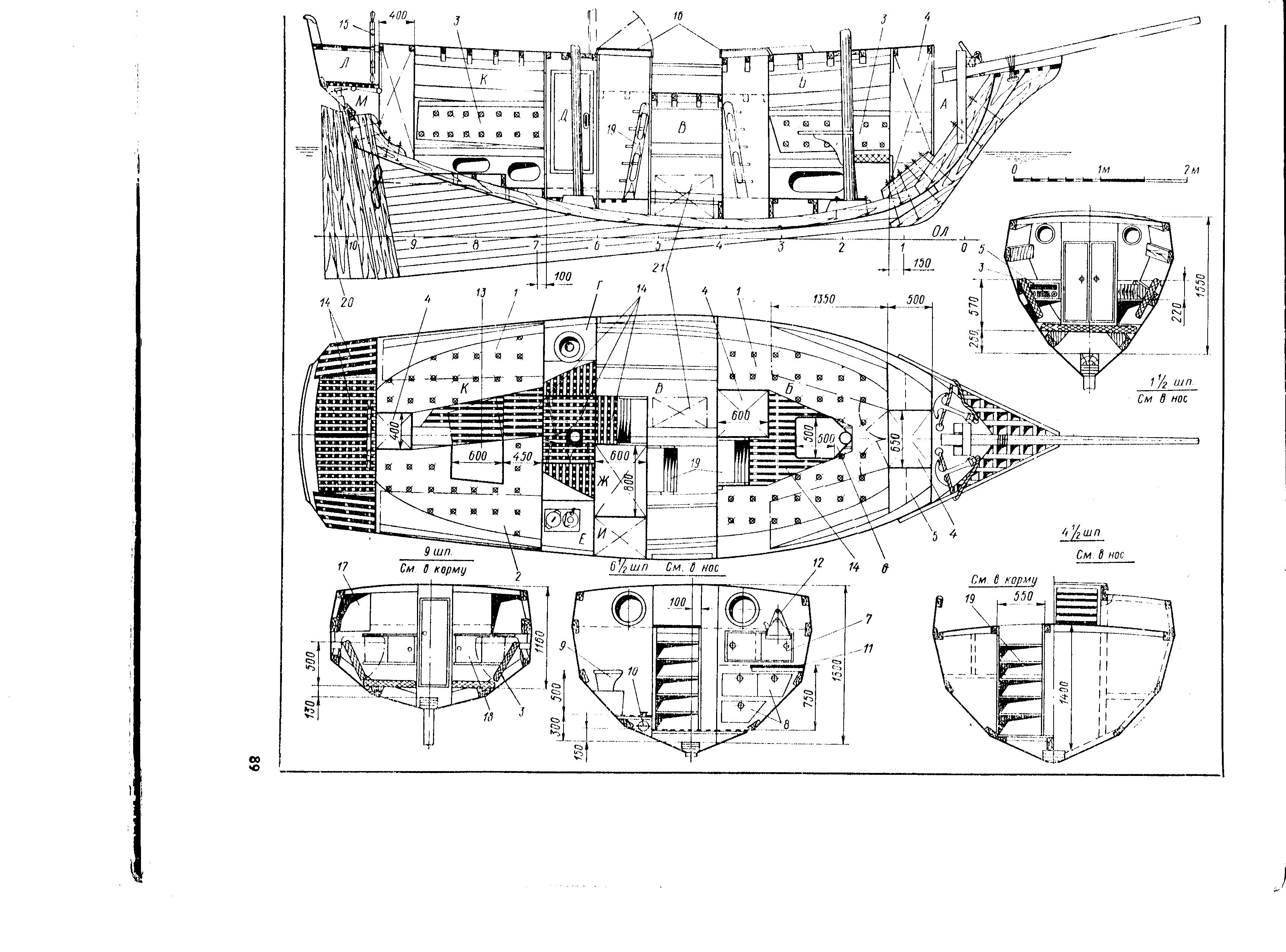 Brigantina - plán 